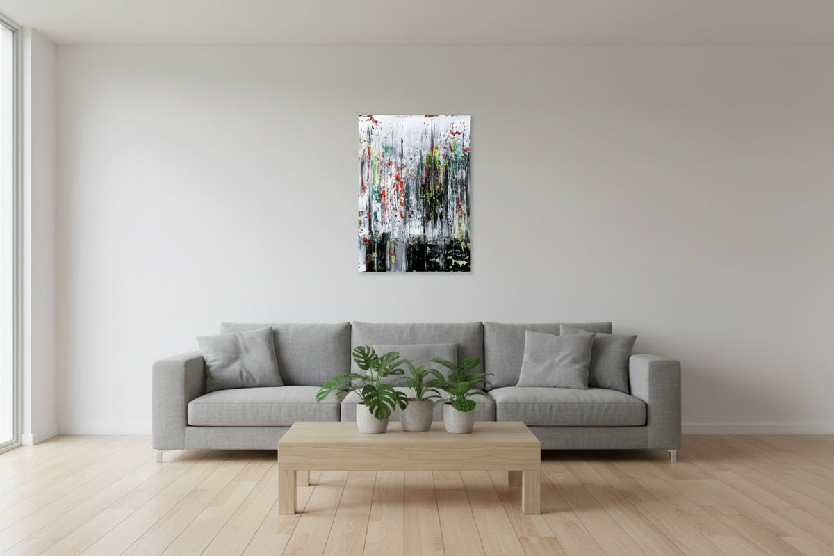 Passage of Light - Original Abstract Painting / Elizabeth Elkin