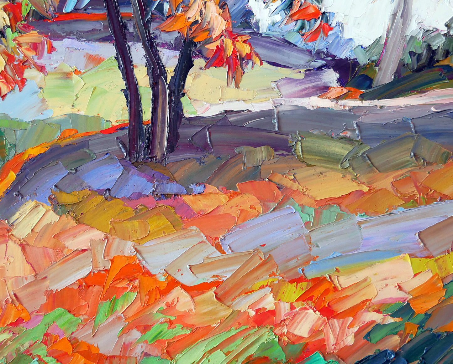 Little Autumn Creek Original Oil Painting