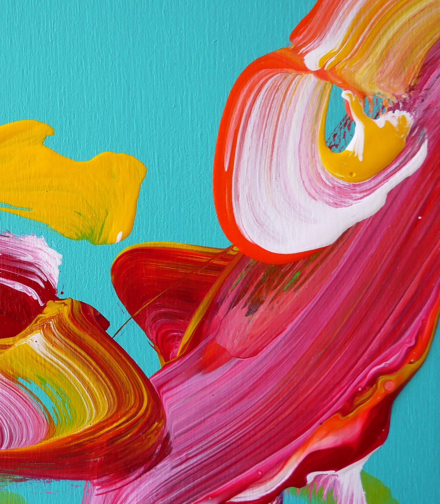 Vivid Original Painting by Elizabeth Elkin