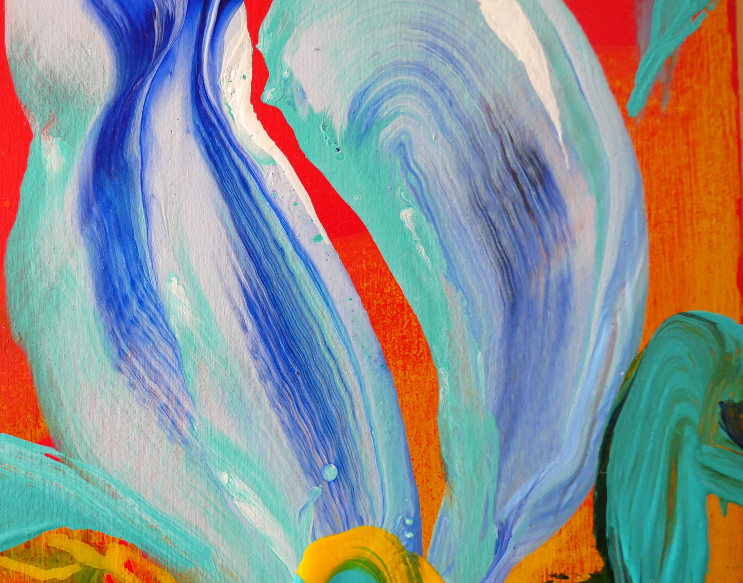 Oasis Original Painting by Elizabeth Elkin