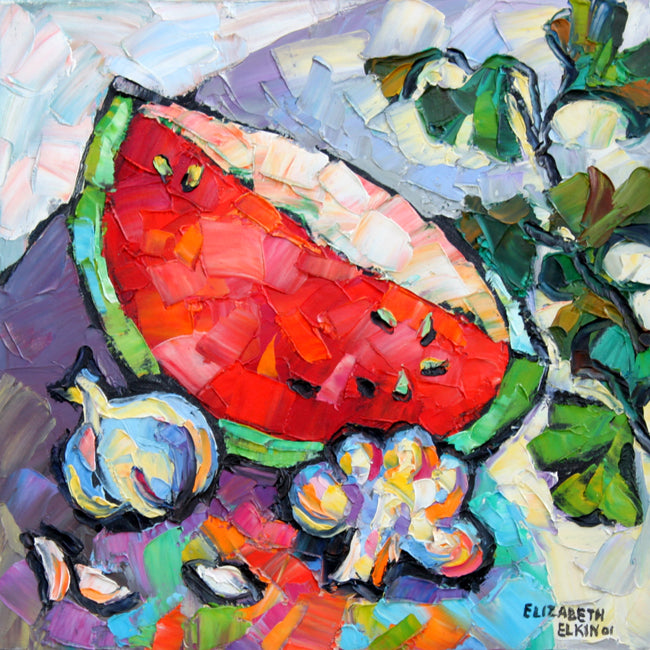 Still life with Watermelon