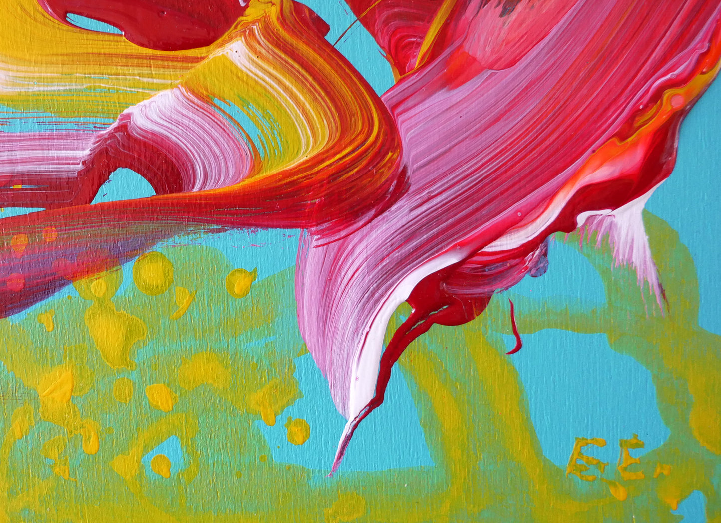 Vivid Original Painting by Elizabeth Elkin